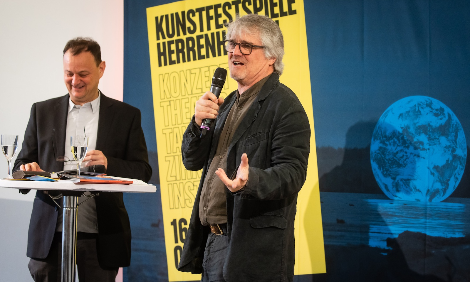 Ingo Metzmacher und Rainer Hofmann präsentieren das Programm der 15. Festivalausgabe