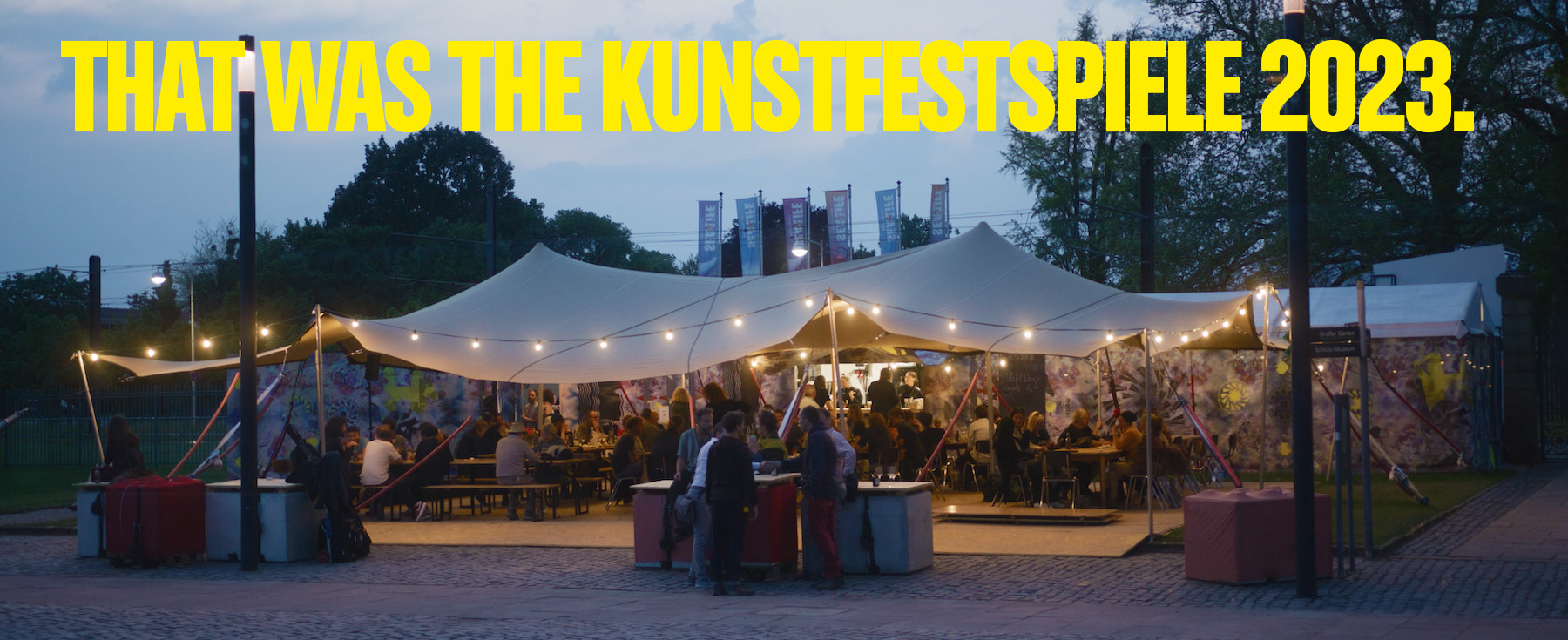 Voices and impressions from the 14th edition of KunstFestSpiele: Enjoy the most beautiful moments with our review trailer!