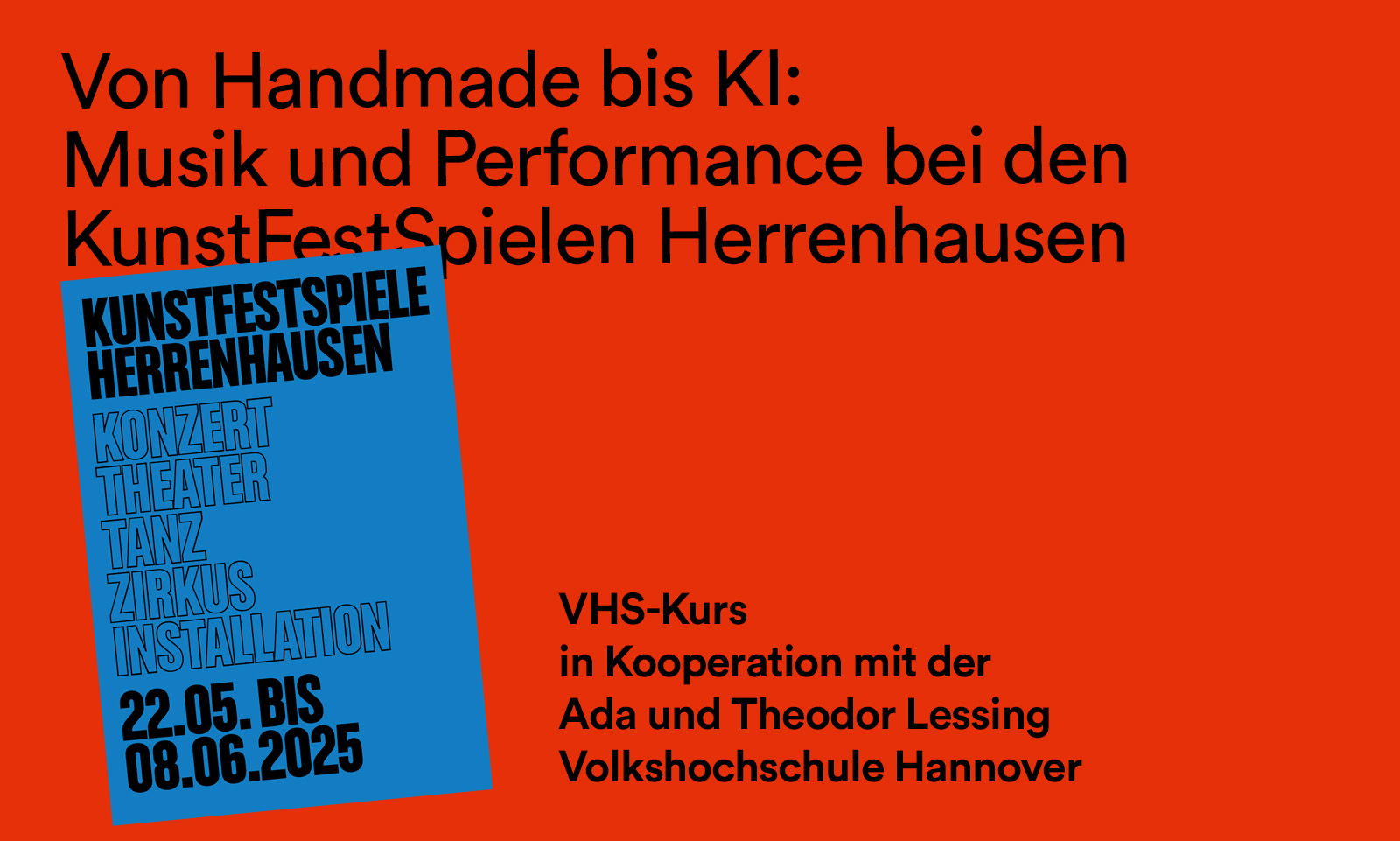 Von Handmade bis KI: VHS-Kurs mit den Dramaturg*innen Rainer Hofmann und Beate Schüler